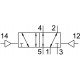 Valvula impulso J-5-1/4-B FESTO