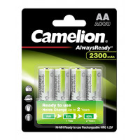 Pila recargable R06/AA Mignon 1,2V 2300mAH bls.4pzs CAMELION