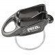 Asegurador descensor REVERSO naranja PETZL