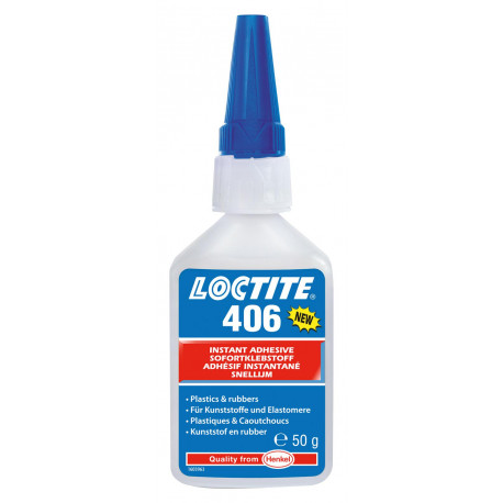 LOCTITE 406 100g adhesivo instantáneo plásticos-caucho (12 unidades)