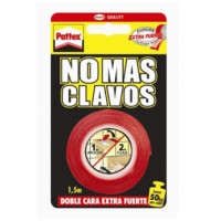 Cinta Doble Cara 1,5m Rollo NMC (12 unidades) PATTEX