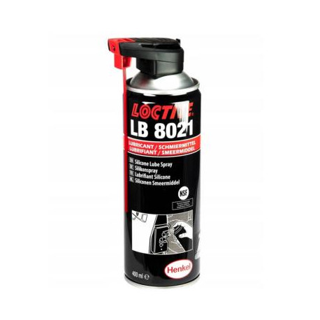 LOCTITE LB 8021 400ml lubricante aceite de silicona en spray - Ferretería  Campollano