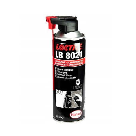 LOCTITE LB 8021 400ml lubricante aceite de silicona en spray