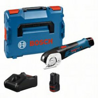 Tijera a bateria GUS 12V-300 + 2x2,0Ah + L-Boss BOSCH