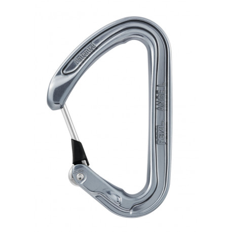 Mosqueton ligero ANGE L Keylock gris M59 G PETZL