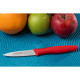 Cuchillo mondador 85mm inoxidable rojo Serie NOVA (3 unidades) ARCOS