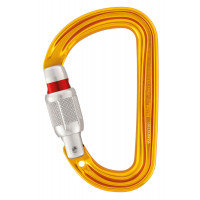 Mosqueton SMD screw lock M39A SL amarillo PETZL