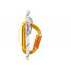 Mosqueton SMD screw lock M39A SL amarillo PETZL