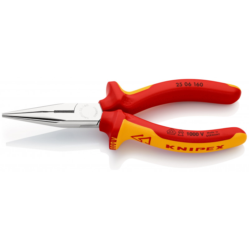 KNIPEX Alicates de crimpado para virolas de alambre aisladas y no aisladas