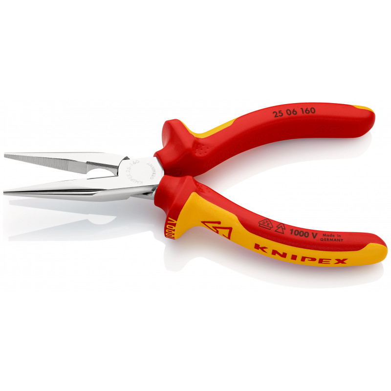 Knipex 03 01 160 alicate Alicates de electricista, Alicates combi rojo,  Alicates de electricista, Acero, De plástico, Rojo, 16 cm, 187 g