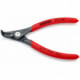 Alicate seeguer exterior curvo 49 21 A01 3-10mm KNIPEX