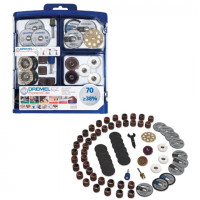 Juego accesorios multiusos EZSpeedClic 70 piezas DREMEL