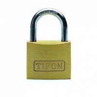 Candado laton Tifon TF30 arco normal misma llave IFAM