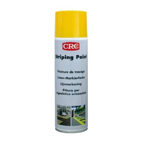 Spray striping paint amarillo 500ml CRC