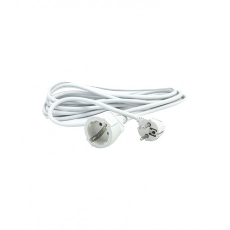 Vivanco SKV 5 W - Cable alargador (5 metros), blanco