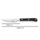 Cuchillo chuletero negro perlado 115mm (12 unidades) ARCOS