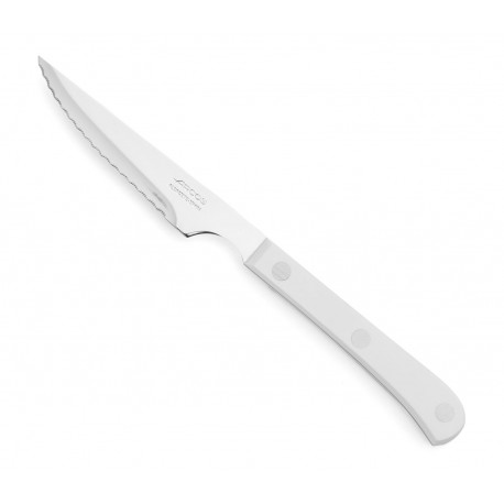 Cuchillo chuletero blanco perlado 115 mm (12 unidades) ARCOS - Ferretería  Campollano