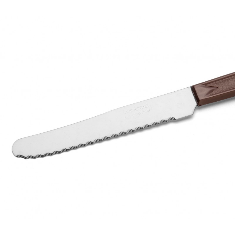 Cuchillo de mesa perlado / dentado - Arcos Toscana 570900