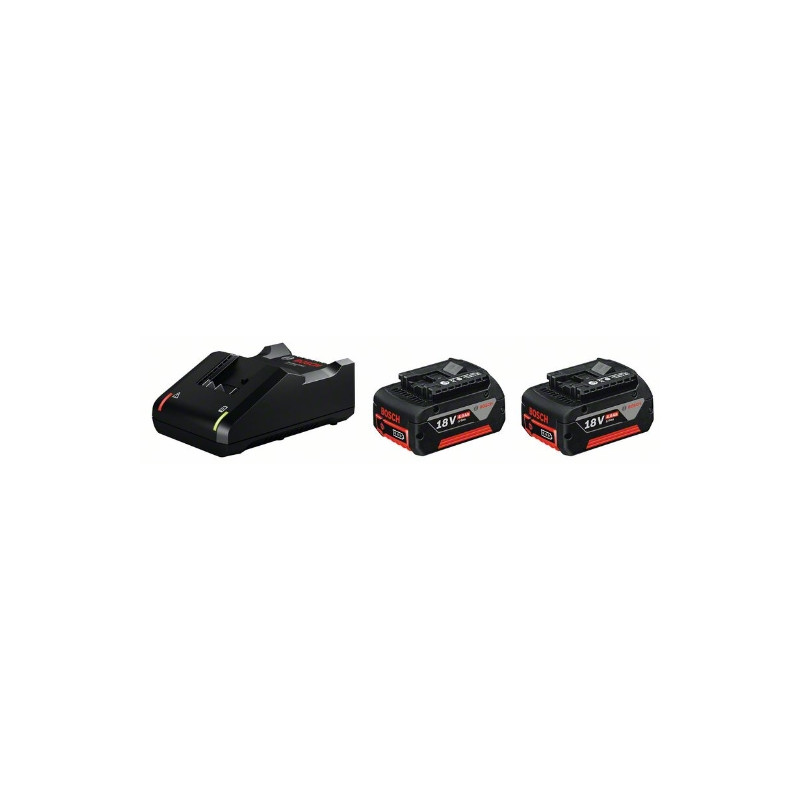 Kit De Baterías Bosch 18v 4ah . 2 Baterías Y Cargador Rapido