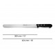 Cuchillo salmon ancho-alveolos 300 mm Serie Universal (6 unidades) ARCOS