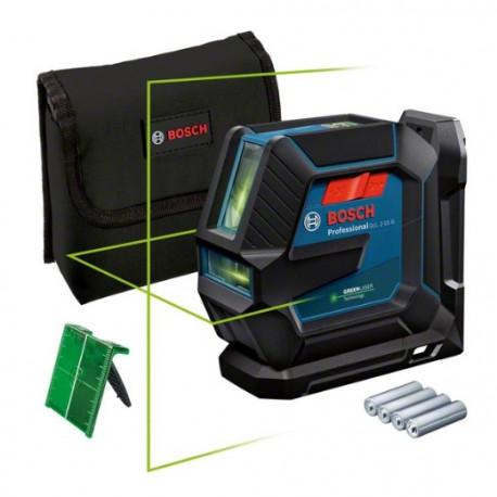 Nivel laser GLL 2-15 G + adaptador magnetico LB 10 BOSCH