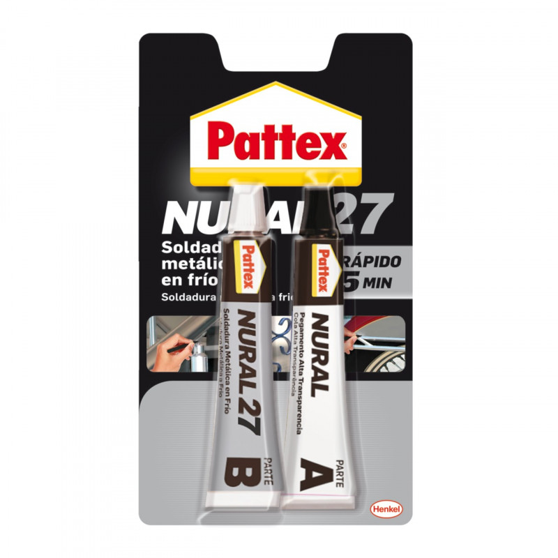 PATTEX NURAL 27 SOLDADURA METAL EN FRIO