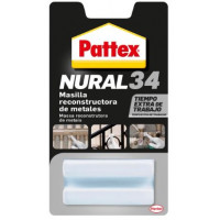 Nural 34 pequeño masilla hierro 50 g PATTEX