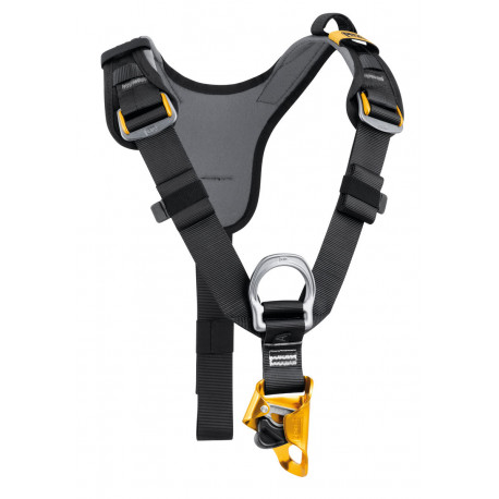 Torso para arnés de asiento con bloqueador ventral CROLL L PETZL