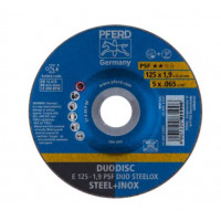 Disco corte-desbaste ø125-1,9 PSF (duo steelox) PFERD