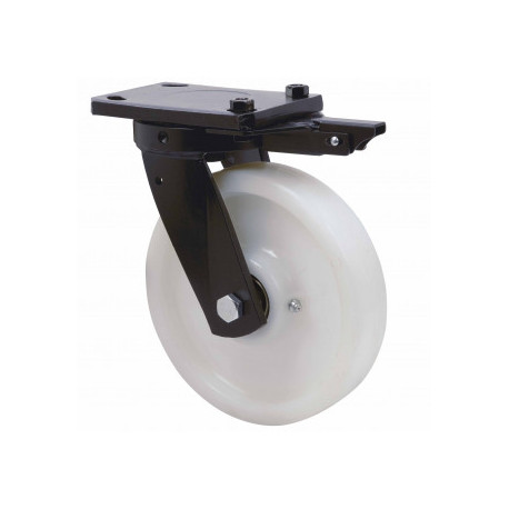 Rueda giratoria extrafuerte nylon HLB-FT 600kg 125ø ALEX