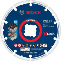 Disco diamante expert corte metal 5"" x-lock" BOSCH