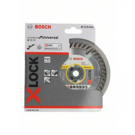 Disco de corte diamante standard for universal x-lock 115mm BOSCH