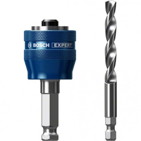 Adaptador expert para sierra corona + broca hss-g 105mm BOSCH