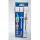 Set brocas hex-9 hardceramic cyl-3 BOSCH