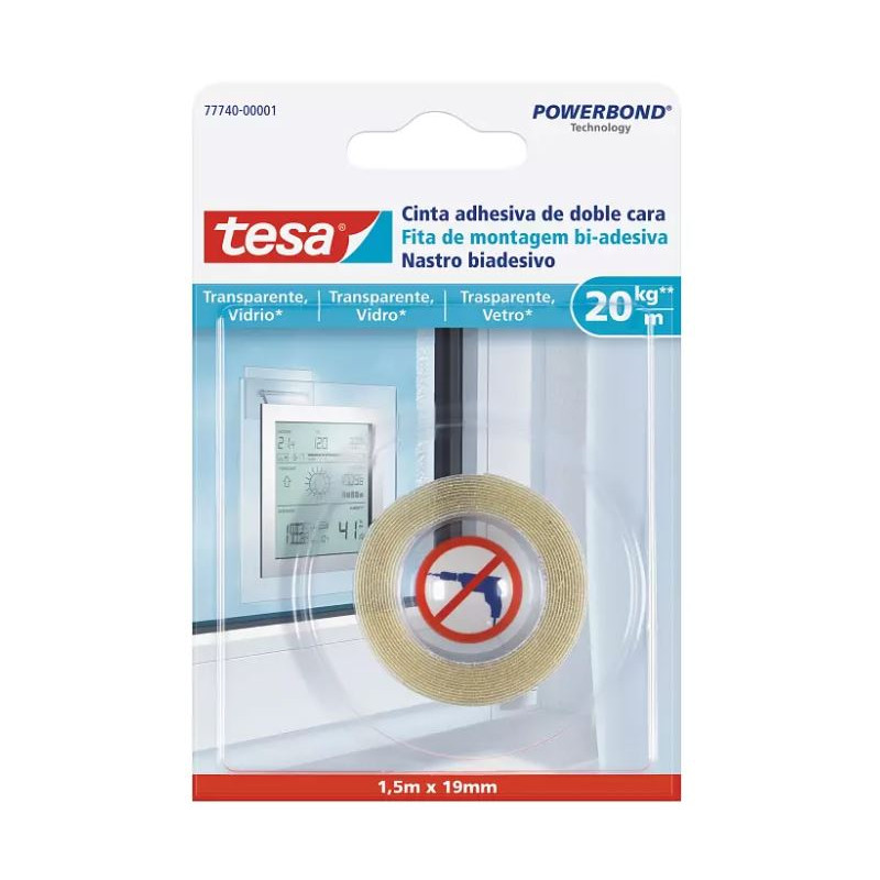 Celo cinta adhesiva doble cara Tesa 15 mm x10 mts Premium