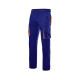 Pantalon stretch multibosillos 103024S 61-16 navy/naranja VELILLA