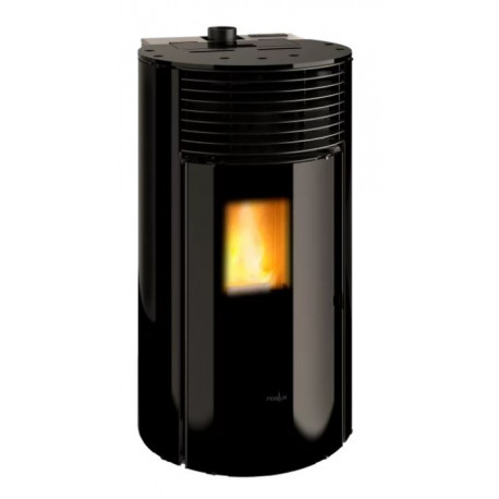 Estufa de pellet de aire curva Helen 10 Kw FERLUX