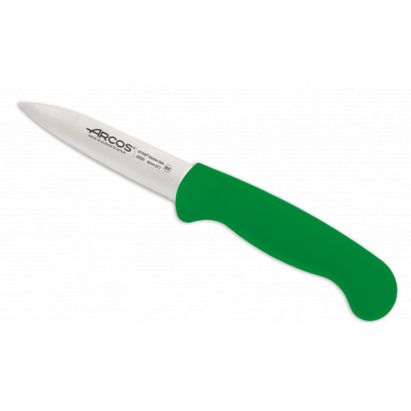 Cuchillo mondador verde 80 mm Serie 2900 (6 unidades) ARCOS