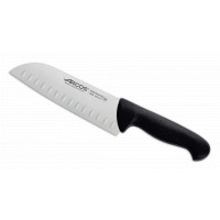 Cuchillo santoku negro alveolos 180 mm Serie 2900 (6 unidades) ARCOS