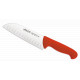 Cuchillo santoku rojo alveolos 180 mm Serie 2900 (6 unidades) ARCOS