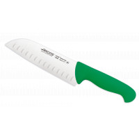 Cuchillo santoku verde alveolos 180 mm Serie 2900 (6 unidades) ARCOS