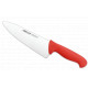 Cuchillo cocinero rojo ancho 200 mm Serie 2900 (6 unidades) ARCOS