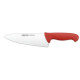 Cuchillo cocinero rojo ancho 200 mm Serie 2900 (6 unidades) ARCOS