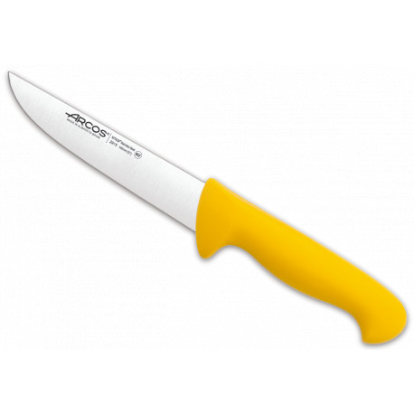 Cuchillo carnicero amarillo 160 mm Serie 2900 (6 unidades) ARCOS