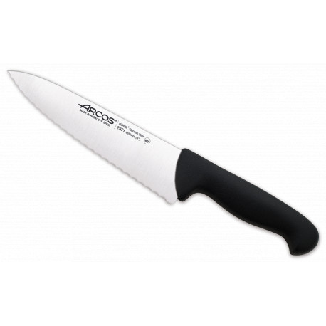 Cuchillo cocinero negro perlado 200 mm Serie 2900 (6 unidades) ARCOS