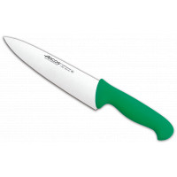 Cuchillo cocinero verde 200 mm Serie 2900 (6 unidades) ARCOS