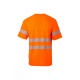 Camiseta algodón alta visibilidad 305508 19 naranja fluor VELILLA