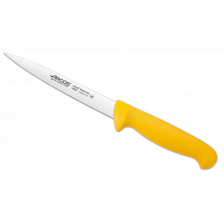 Cuchillo lenguado amarillo flexible 170 mm Serie 2900 (6 unidades) ARCOS