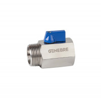 Llave esfera inox mini 1/2 m-h 2005 GENEBRE