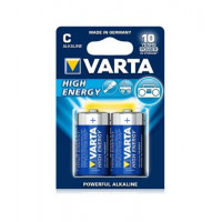 Pila LR14 C Alcalina HIGH ENERGY 1,5V  (BLISTER 2 PILAS) VARTA